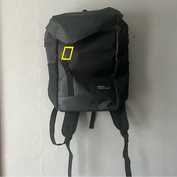 National Geographic Expeditions Black Waterproof Backpack - Picture 1 of 13